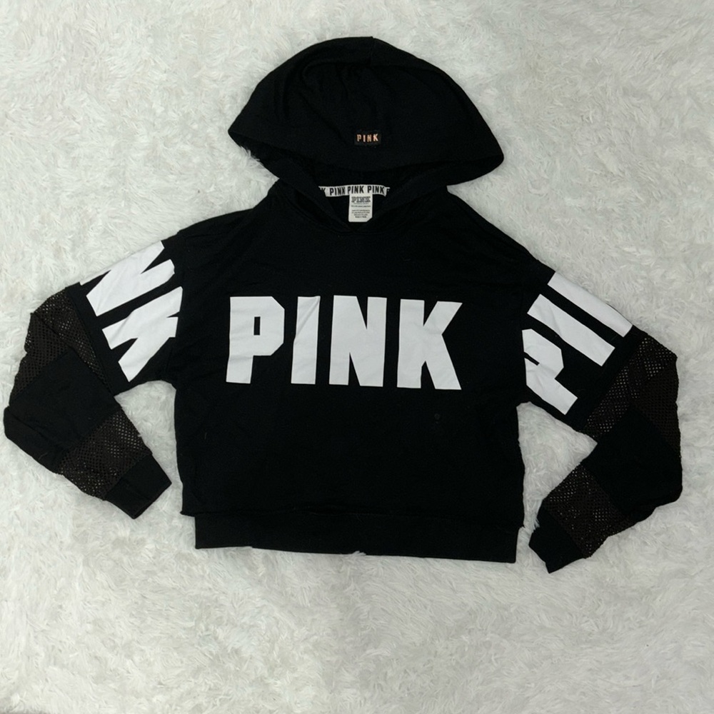 XS black hoodie from VS Pink
